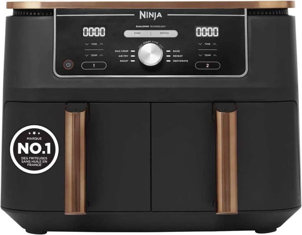 Test de la friteuse sans huile Ninja Foodi MAX Dual Zone : performance 6-en-1