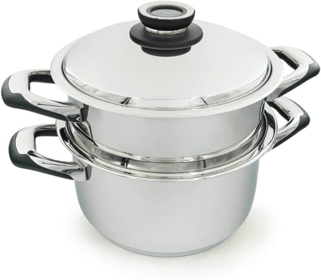 Test du cuiseur vapeur Ecovitam 6L inox 18/10 avec thermomètre intégré
