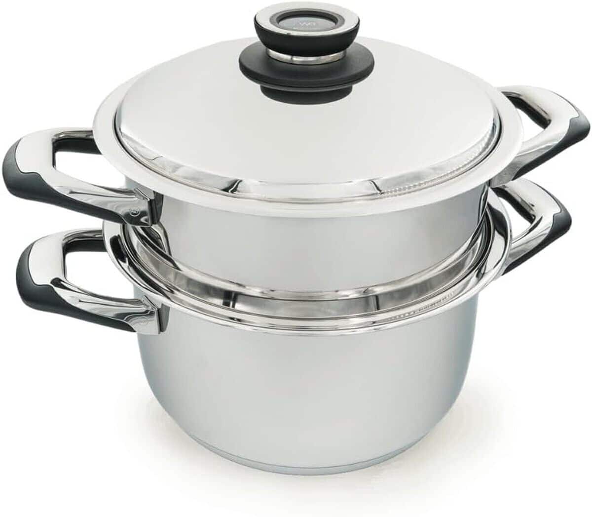 Test du cuiseur vapeur Ecovitam 6L inox 18/10 avec thermomètre intégré