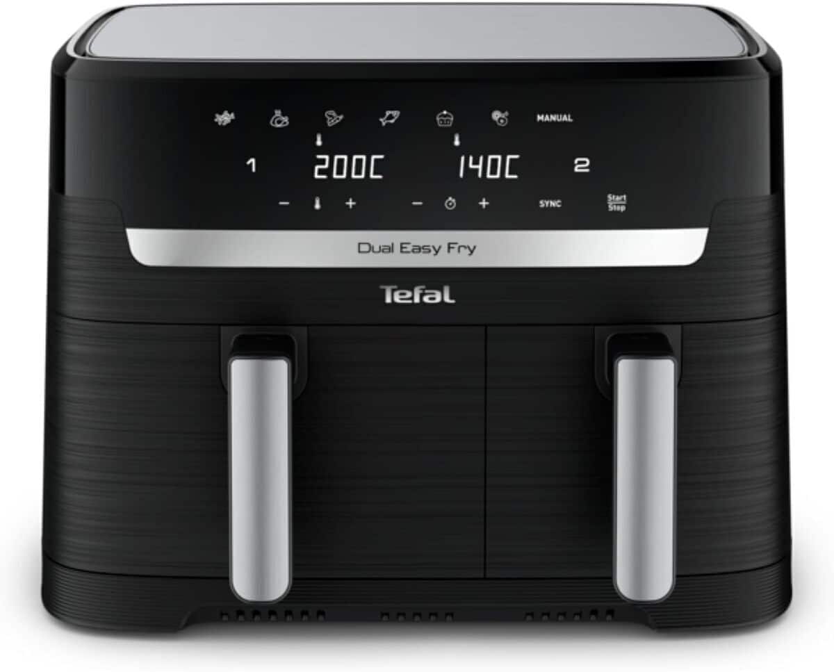 Test : tefal dual easy fry, friteuse à air chaud performante