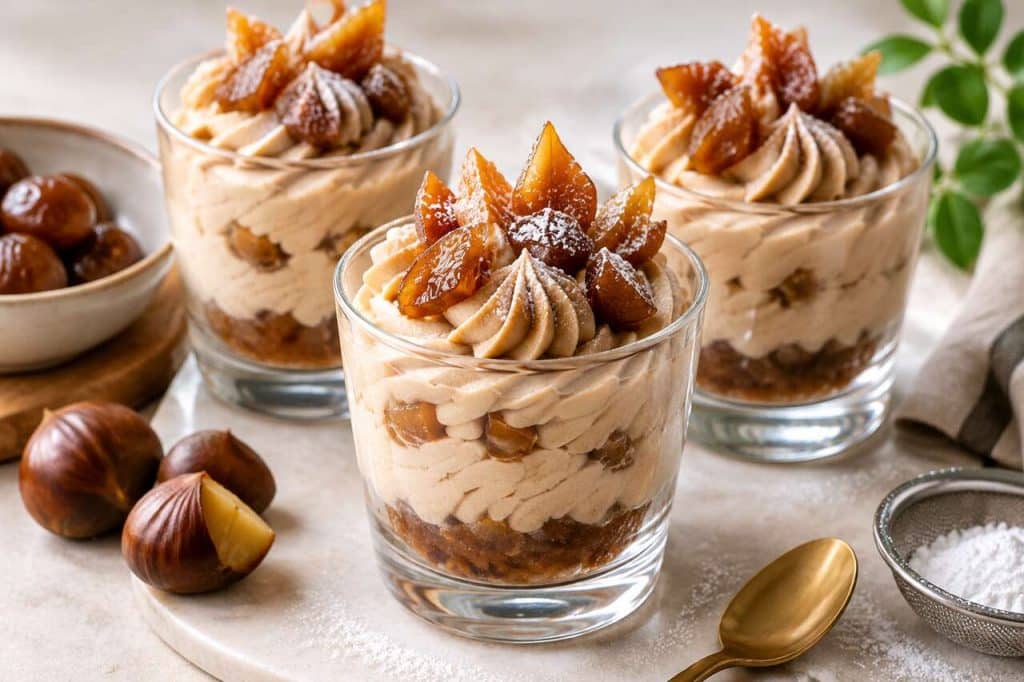 Mousse à la crème de marron et mascarpone : la recette facile et gourmande