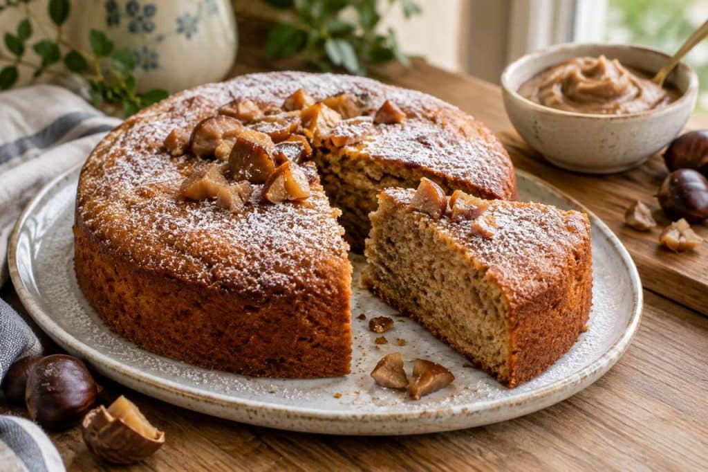 Cake à la crème de marron : recette gourmande et facile