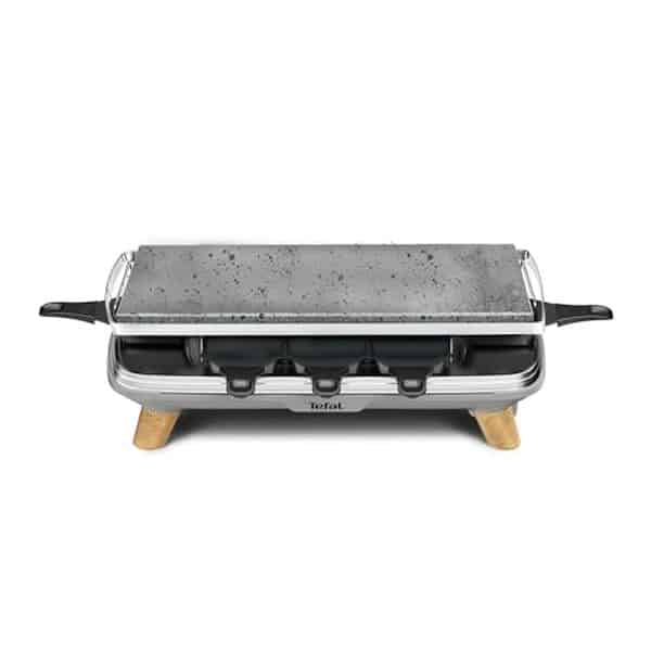 Découvrez notre test détaillé de la raclette pierrade 2-en-1 Tefal Gourmet 1350 W avec 8 coupelles. Performances, avantages et avis d'utilisateurs.